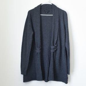 AB Studios Stylish Cardigan, Warm Gray - XL
